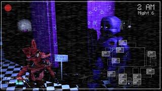 FNAF 1 in REAL TIME PURPLE GUY Attacks FOXY SFM Animation (fanmade)