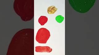 Colour mixing ️ mixing new colour ️⭐  #art #craft #drawing