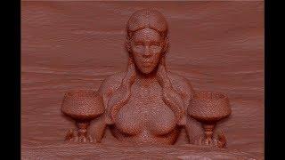 Zbrush 2019  как сделать кубок