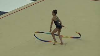 Mohini YOSHIOKA ruban - 2025 Championnats de France EF