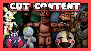 All Unused and Cut Content in the FNAF Series (Five Nights at Freddy's)