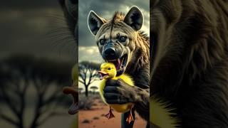 Save the ducklings from the fiercehyenas#DuckRescue #CuteAnimals#AnimalRescue