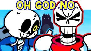 FNF OH GOD NO (Sans vs Papyrus | Bad Bone Playable)