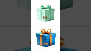 444 vs 555 gifts challenge #viralvideo #trending