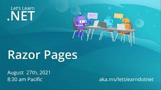 Let's Learn .NET - Razor Pages