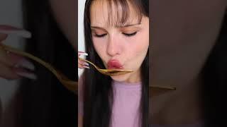 Raw egg yolk?  Nadina Ioana Food ASMR