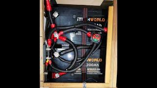 Upgrading to iTechworld Lithium Batteries in our Caravan