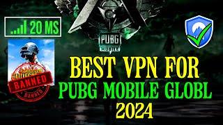 20 MS  VPN for PUBG Mobile Global Android and IOS 2024 || #pubgmobile #PUBGM #iphone