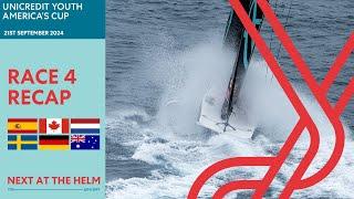 UniCredit Youth America's Cup - Group B Race 4 Recap