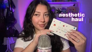  ASMR haul 