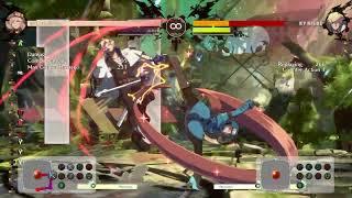 Millia's Wild Assault H Disc Okizeme Combo Demonstration (Season 3)