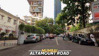 Altamount Road - 4K | Drive through some of the most Expensive Residences in the World