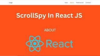 React Scrollspy Tutorial: Building A Smooth Navigation Experience