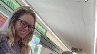 Teen With Glasses And Mom Bulge Watching!!!!!