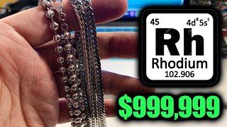 Rhodium - White Gold VS Rhodium Plated Silver *** GIVEAWAY ***