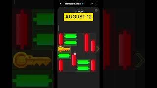 Hamster minigame solution August 12 |Hamster key game |12/8/2024|today|new #hamsterkombat