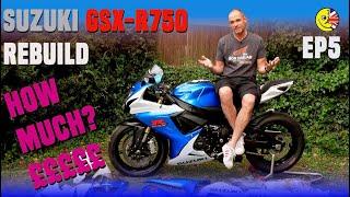 Suzuki GSX-R750 rebuild. How much did it cost to fix?