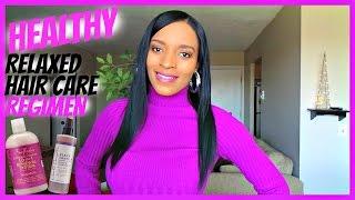 Healthy Relaxed Hair Care Regimen Part 2