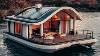 Bungalov ve konteyner yüzen ev modelleri (floating house)