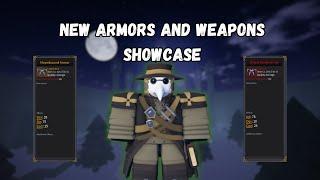 [HALLOWEEN] NEW ARMORS AND WEAPONS SHOWCASE| Clover Retribution