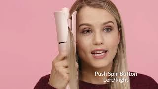 How to use Lena Geniecurl auto hair curling wand