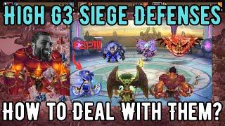 NEW OP TOURNEY GUILD DEFENSES | G3 Siege Global | GrumpyOG's vs Gambit vs -AMATERASU-