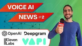 Voice AI News Roundup #2 - FINALLY Deepgram is good (+ ElevenLabs Scribe, Vapi, PlayHT, and more!)