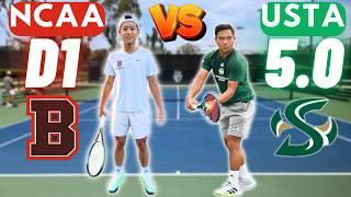 IVY LEAGUE Recruit vs USTA 5.0!