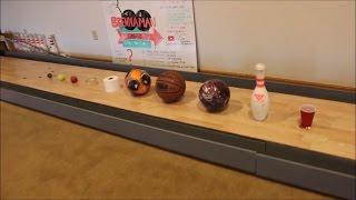 Mini Bowling With Random Objects!