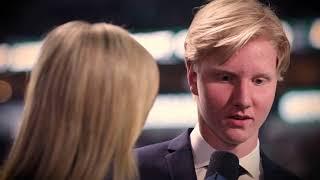 Dahlin mic`d up at 2018 NHL Draft  Jun 23,  2018