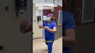 Why do surgeons do this?