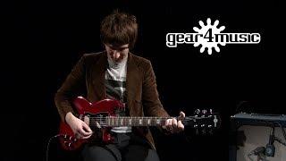 Brooklyn Electric Guitar by Gear4music, Red | Gear4music demo