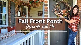 Fall 2024 Front Porch Decorate with Me |  Cozy Fall Decor Inspiration