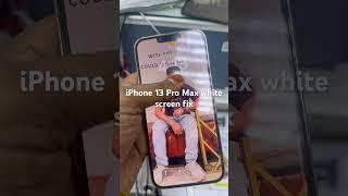 iPhone 13 Pro Max white screen fix।