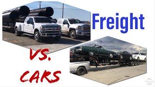 Hotshot trucking: FREIGHT VS CARS  where is the MONEY$$$$
