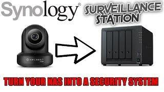 Easy home security system setup !! Synology NAS Surveillance Station Overview -