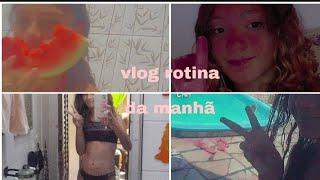 vlog rotina da manhã    +  piscina + céu + café da manhã 