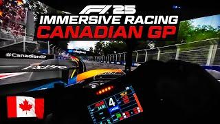 Oscar Piastri Ultra IMMERSIVE F1 25 Gameplay -  Canadian GP 2025!