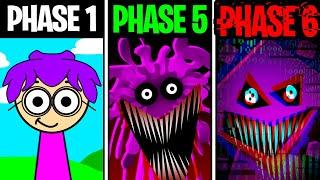 Phase 1 VS Phase 2 VS Phase 3 VS Phase 4 VS Phase 5 vs Phase 6 in Incredibox Sprunki!?