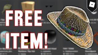 [FREE ITEM] How to get the OLD TOWN COWBOY HAT | Roblox