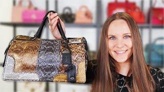 The Rarest Coach Bag I Have Ever Owned | Mystery Coach Sample Bag | 1941 Snakeskin BAG REVIEW