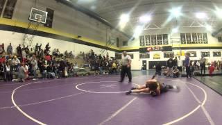 UC Wrestling Buchholz Duals 160lb vs Gainesville