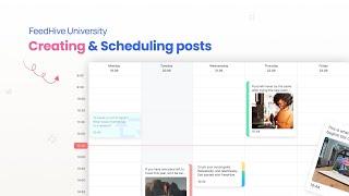 Creating & Scheduling posts