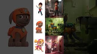 PAW Patrol Rescue World: Marshall, Rubble, Chase, Zuma, Rocky and Skye & Ryder #pawpatrol #shorts