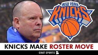  NY Knicks Make ANOTHER Roster Move + 1 More Coming? | New York Knicks News