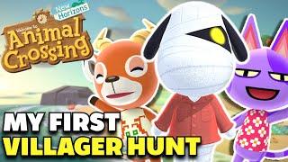 My First Villager Hunt In Animal Crossing New Horizons