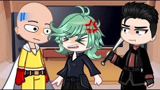 S-Class Heroes React To Saitama // One Punch Man // Gacha Club