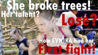 What happened to Evnika Saadvakass?She broken138trees with her bare fists! Will a boxing star erupt?