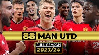 All 88 Man Utd Goals 2023/24 | FULL SEASON | CINEMATIC STYLE