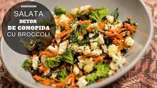 Salata detox cu conopida si broccoli - Bunatati din 5' in 10'